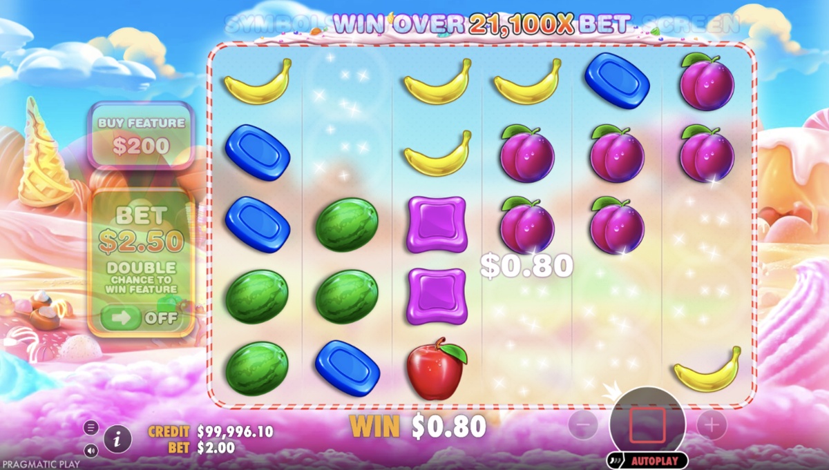 Tumble Feature in Sweet Bonanza